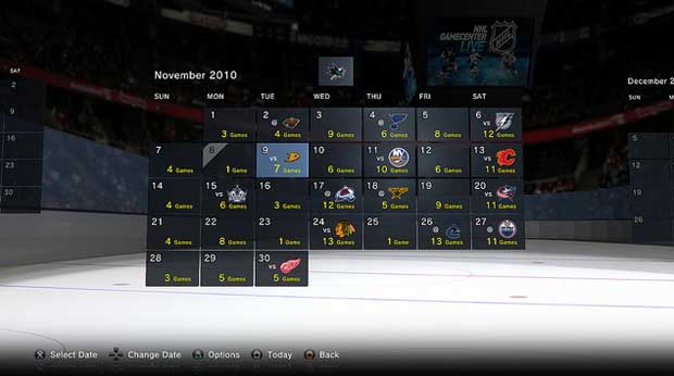 NHL GameCenter LIVE app comes to PlayStation 3 today