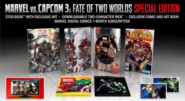 GameStop reveals Marvel vs Capcom 3 special edition, DLC
