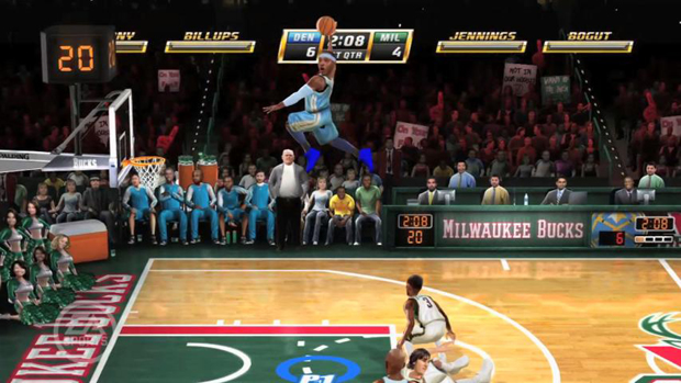 The features of NBA Jam on Xbox 360 and PlayStation 3