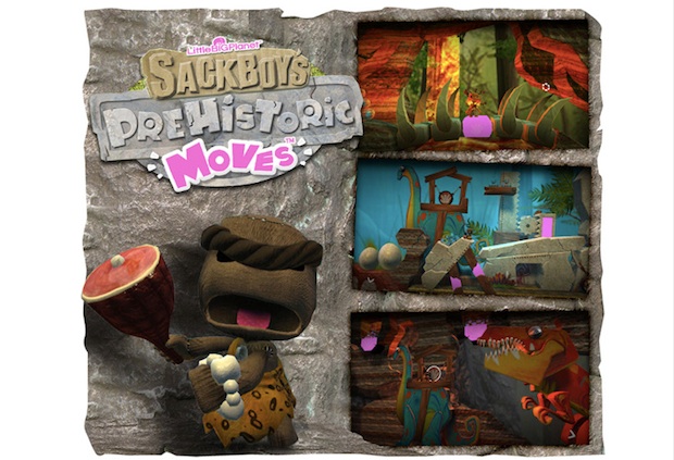 New Sackboy Move game: Sackboy's Prehistoric Moves