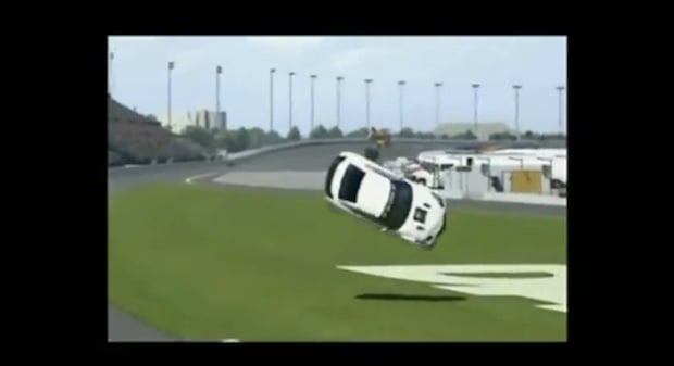 Gran Turismo 5 wreck is hilarious, flippy