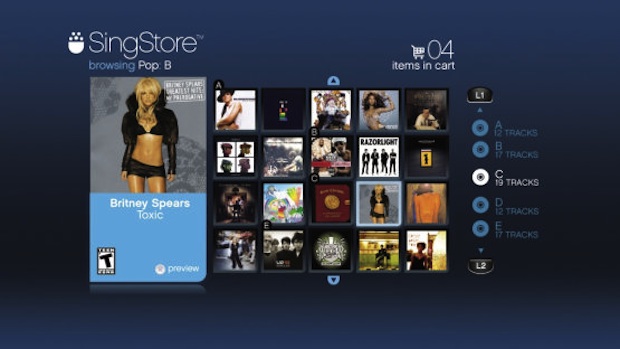 US and UK Singstar stores merge