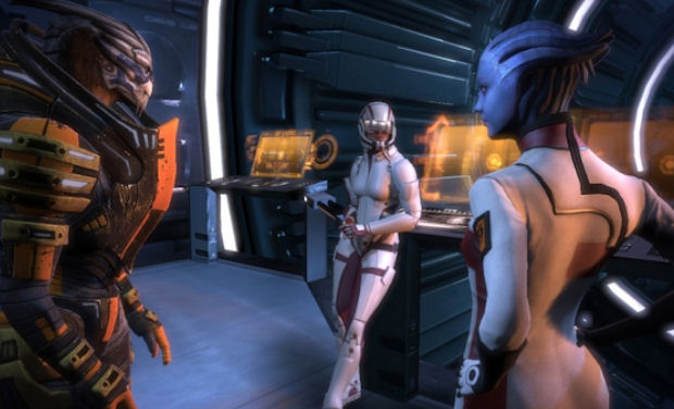 Mass Effect 2 PS3 is the 'true' version, uses ME3 engine