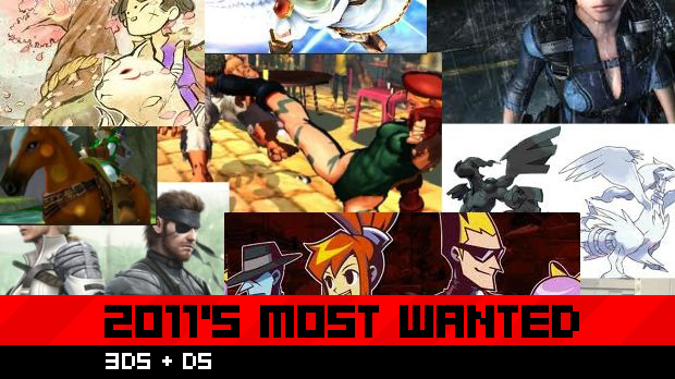 The most wanted 3DS/DS games of 2011