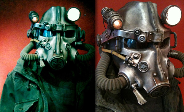 Fallout-inspired motorcycle helmet looks badass
