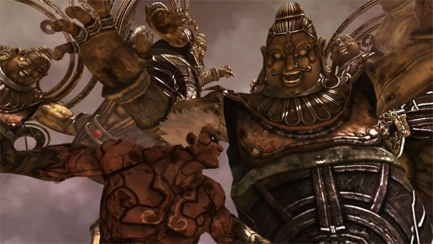 Asura's Wrath is back in action with a new trailer
