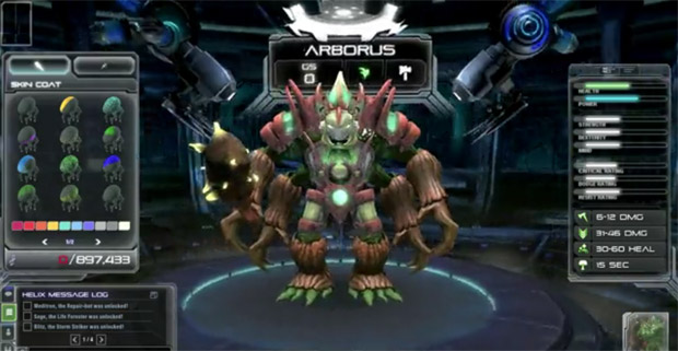 Darkspore releasing in late March, character editor shown