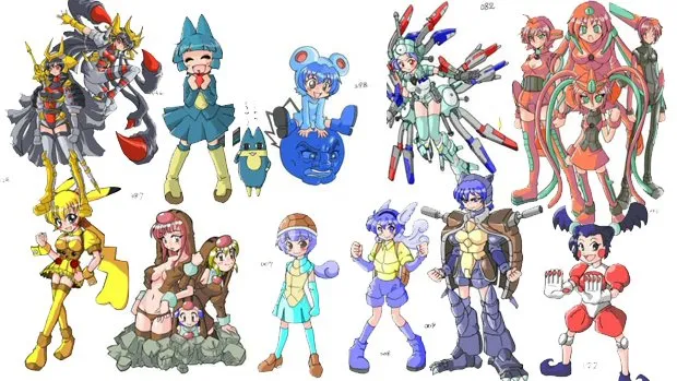 See 493 Pokemon evolve into 487 anime girls (and 6 guys)