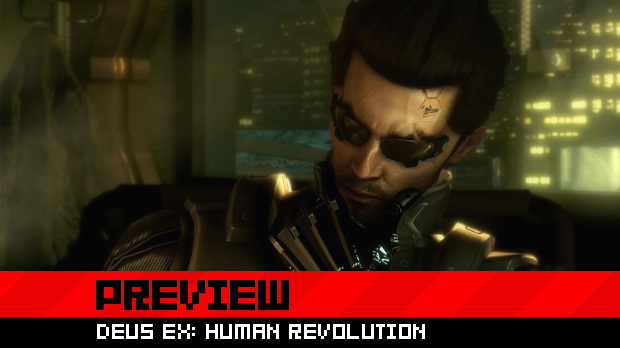 You begin Deus Ex: Human Revolution as a simple human