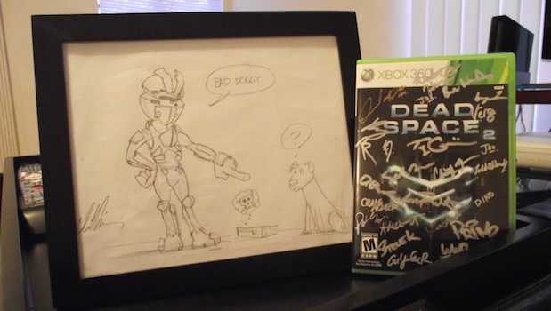 Dog wrecks copy of Dead Space 2, EA replaces with awesome