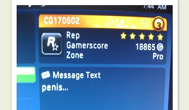 HAHAHA! I love this collection of lewd XBLA messages