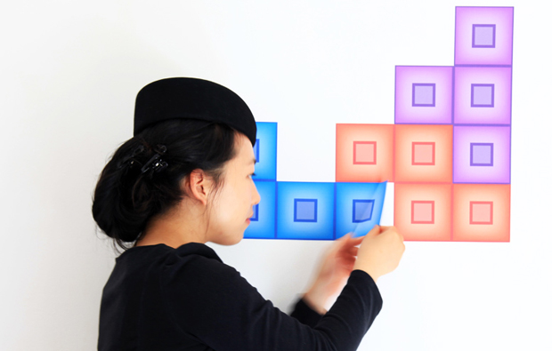 Play Tetris in real life with this badass wall art