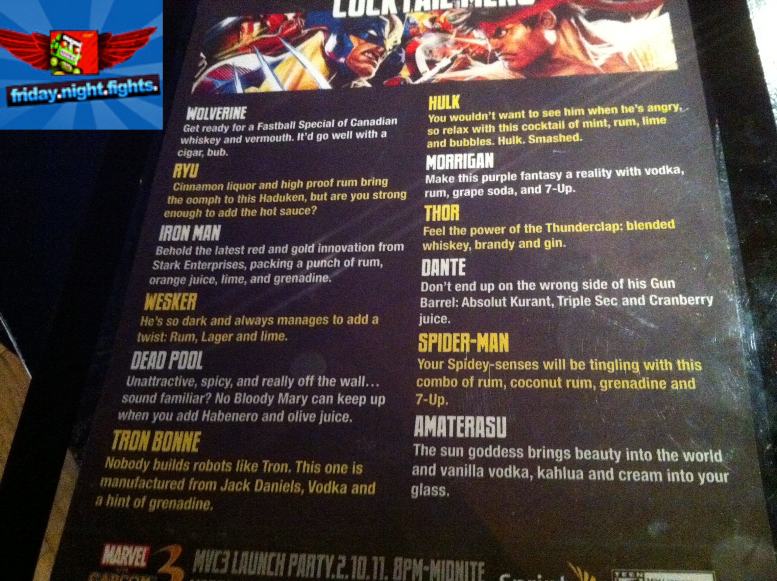 Friday Night Fights: Capcom Hangover edition