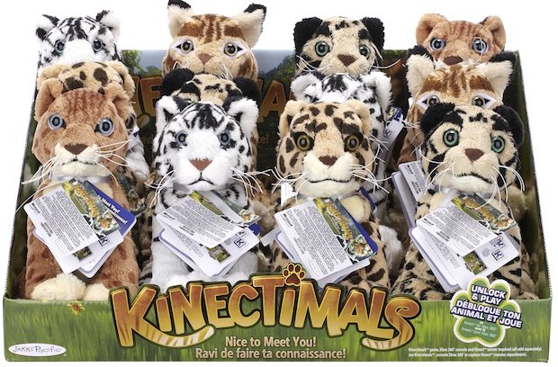 Five new Kinectimals plush pals on store shelves now