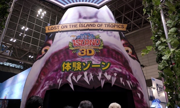 AOU 2011: Sega's date game Let's Go Island 3D