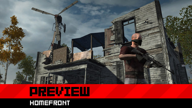 Homefront single-player: Black and white and red all over