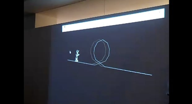 Vib Ribbon fan-made browser game, Vib Riboff
