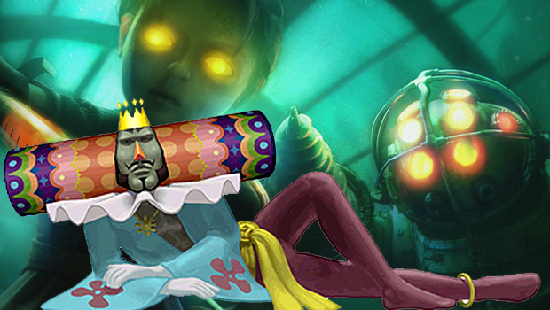 Constructoid:Big Daddy and the Katamari King on parenting