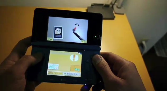 3DS: Make your Mii walk around on your desk
