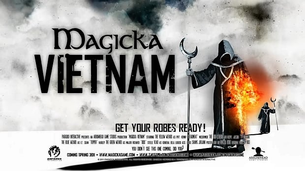 Magicka DLC says 'Good Morning, Vietnam'