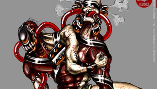 Concept art from the canceled Nightmare Creatures III