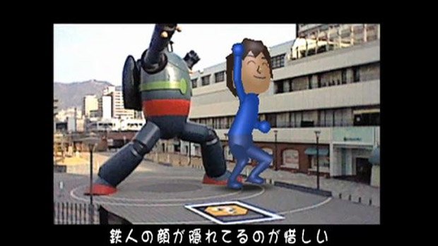 Look at this ridiculously large custom-made 3DS AR card