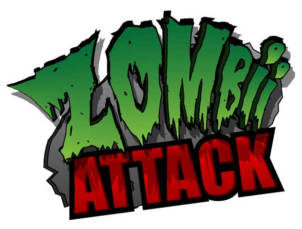 Kill zombies with a slingshot in Zombii Attack on WiiWare