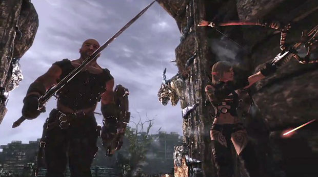 Hunted trailer shows off violent teamwork