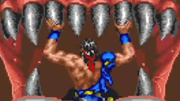 A montage of death animations in days of yore