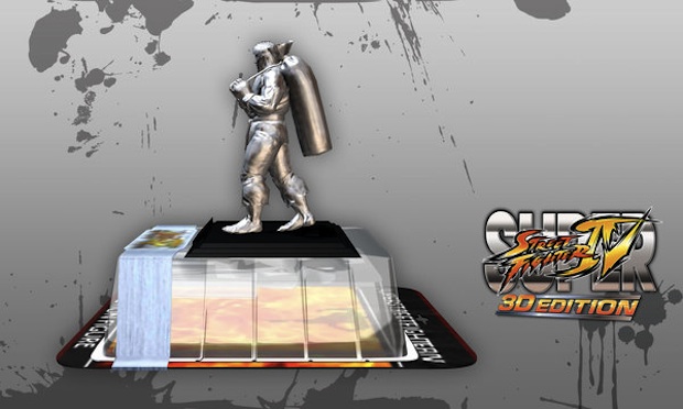 Codes to unlock special figurines in Street Fighter IV 3D