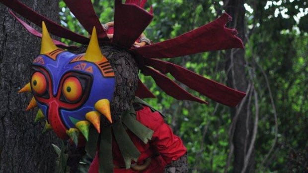 Check out this sick Skull Kid costume