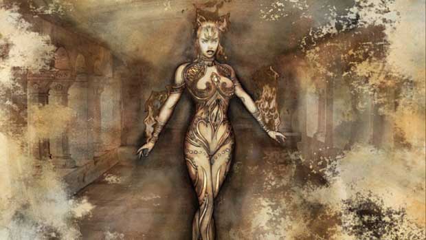 Dungeon Siege III's fiery Anjali detailed in video