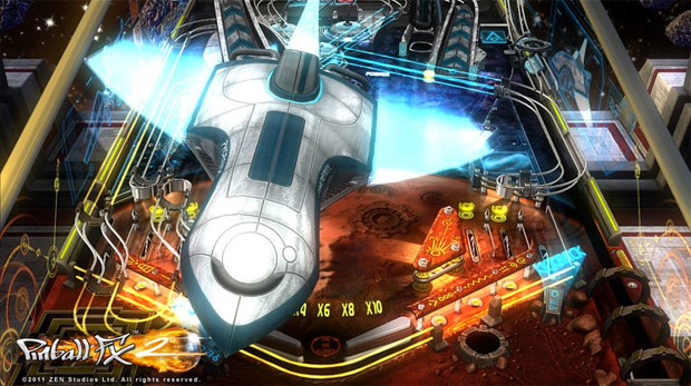 Zen Studios hosting Pinball FX2 Mars tournament