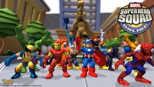 Marvel Super Hero Squad Online now available