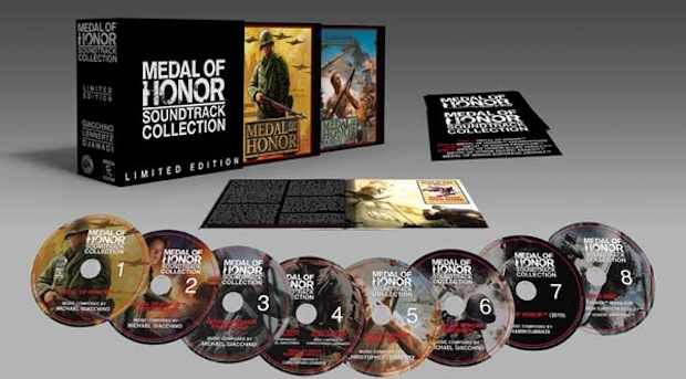 Limited Edition 8-disc soundtrack for Medal of Honor