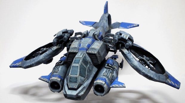 How is this possible? Remarkable StarCraft II papercraft