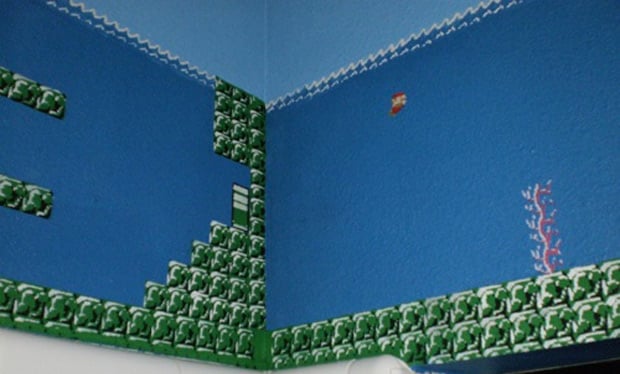 Super Mario Bros: The bathroom