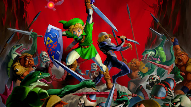 Check out this jizzworthy batch of Ocarina of Time 3D art