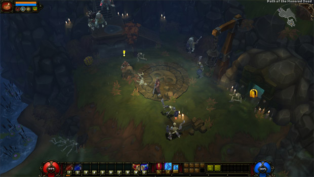 Runic talks about outdoor areas in Torchlight II