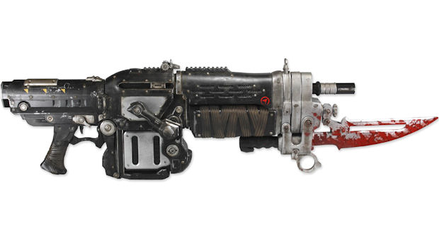 Gears of War 3 replica Retro Lancer is OHMYGODWANTIT!