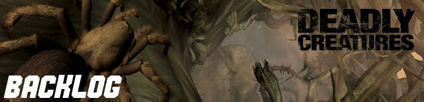 Live Show: Deadly Creatures continues on Backlog!