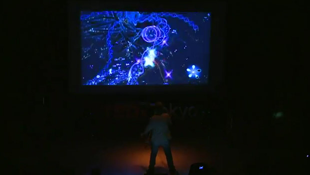Mizuguchi shows Child of Eden at TEDxTokyo