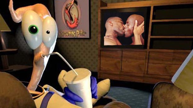 Earthworm Jim creator ... no friend to gay people?