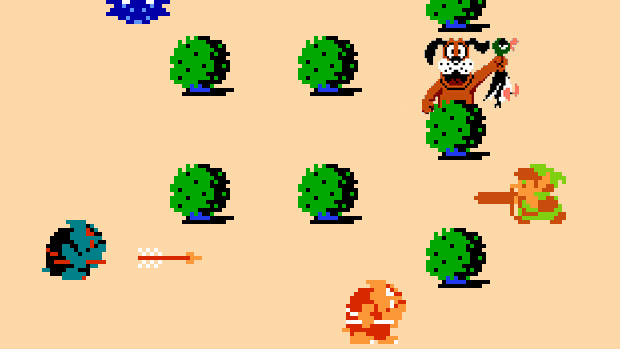 Zapper support was planned for the original Zelda