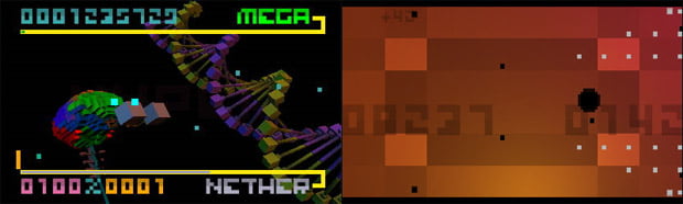 A sample 3D screenshot for Bit.Trip Saga