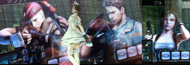Jam on these Resident Evil: Mercenaries 3D EX costumes