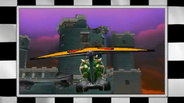 E3: Mario Kart 3DS vid does gliding and underwater racing