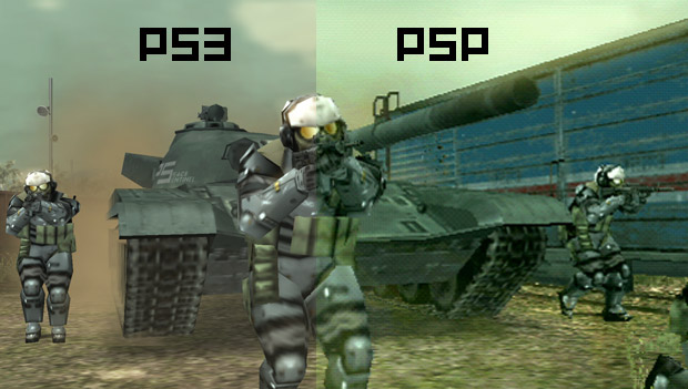 E3: Metal Gear Solid HD Collection comparison shots