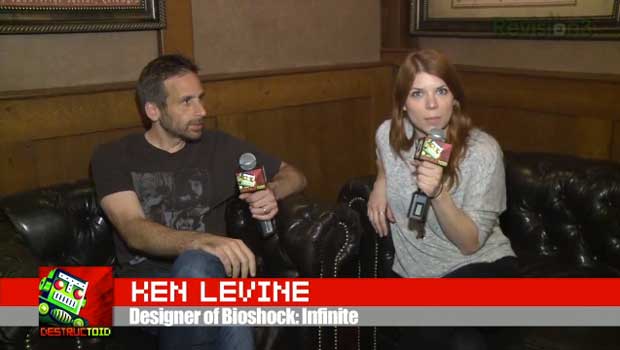 E3: Tara Long vs. Bioshock Infinite designer Ken Levine