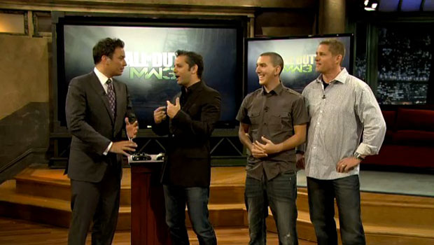Watch Fallon play Modern Warfare 3 'Survival' mode